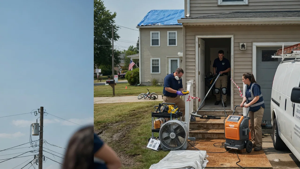 Water Damage Repair in Shippenville, PA near me